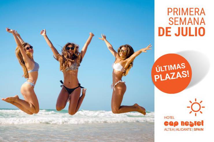 LAATSTE PLAATSEN 1e week juli! Hotel Cap Negret Altea, Alicante LAATSTE PLAATSEN 1e week juli! Hotel Cap Negret Altea, Alicante