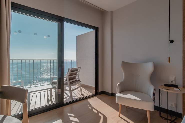 Kamer deluxe met frontaal zeezicht hotel cap negret altea, alicante Kamer deluxe met frontaal zeezicht hotel cap negret altea, alicante