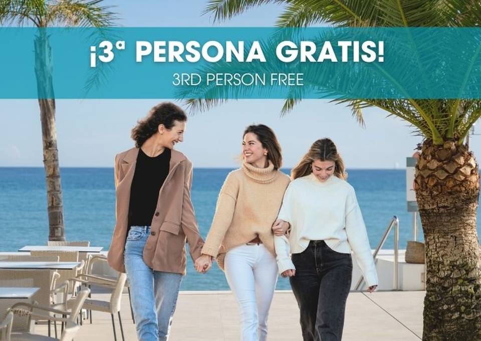 Derde persoon gratis Hotel Cap Negret Altea, Alicante