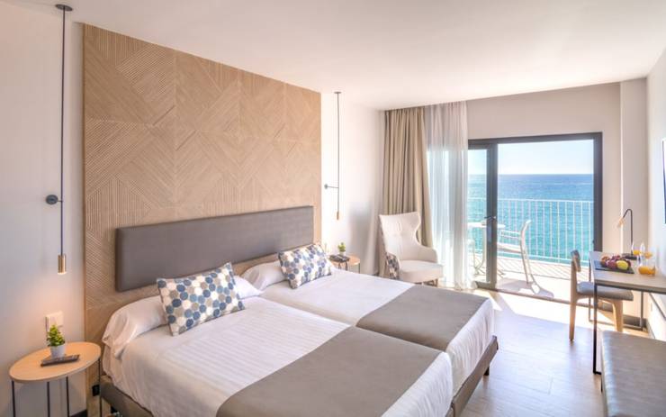 Kamer deluxe met frontaal zeezicht hotel cap negret altea, alicante Kamer deluxe met frontaal zeezicht hotel cap negret altea, alicante