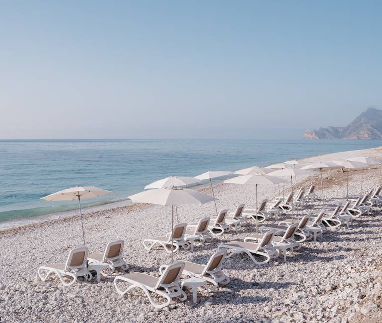 Natuurlijk strand Hotel Cap Negret Altea, Alicante