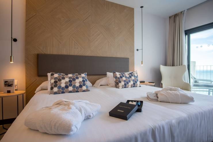 Kamer deluxe met frontaal zeezicht hotel cap negret altea, alicante Kamer deluxe met frontaal zeezicht hotel cap negret altea, alicante
