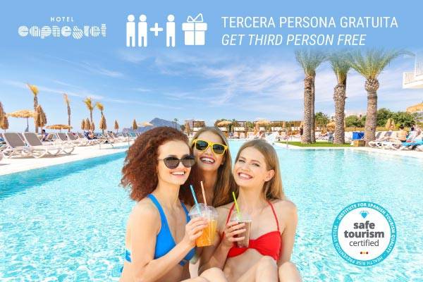 Derde persoon gratis hotel cap negret altea, alicante Derde persoon gratis hotel cap negret altea, alicante