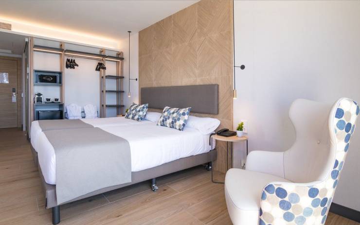 Kamer deluxe met frontaal zeezicht hotel cap negret altea, alicante Kamer deluxe met frontaal zeezicht hotel cap negret altea, alicante